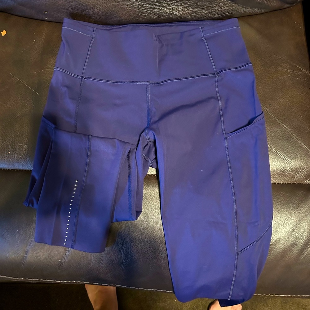 Purple fast and free crop size 8